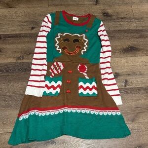 Born famous Christmas gingerbread dress XL